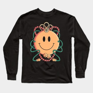 Japanese Smile Long Sleeve T-Shirt